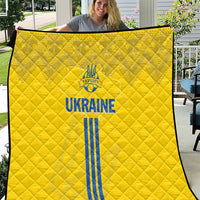 Ukraine 2024 Football Quilt Ukrainian Folk Pattern - Wonder Print Shop