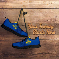 Ukraine 2024 Football Sneakers Ukrainian Folk Pattern - Wonder Print Shop