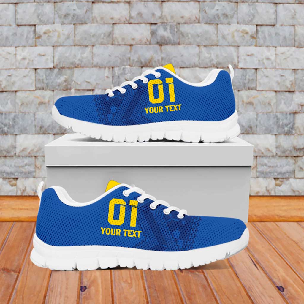 Ukraine 2024 Football Sneakers Ukrainian Folk Pattern - Wonder Print Shop