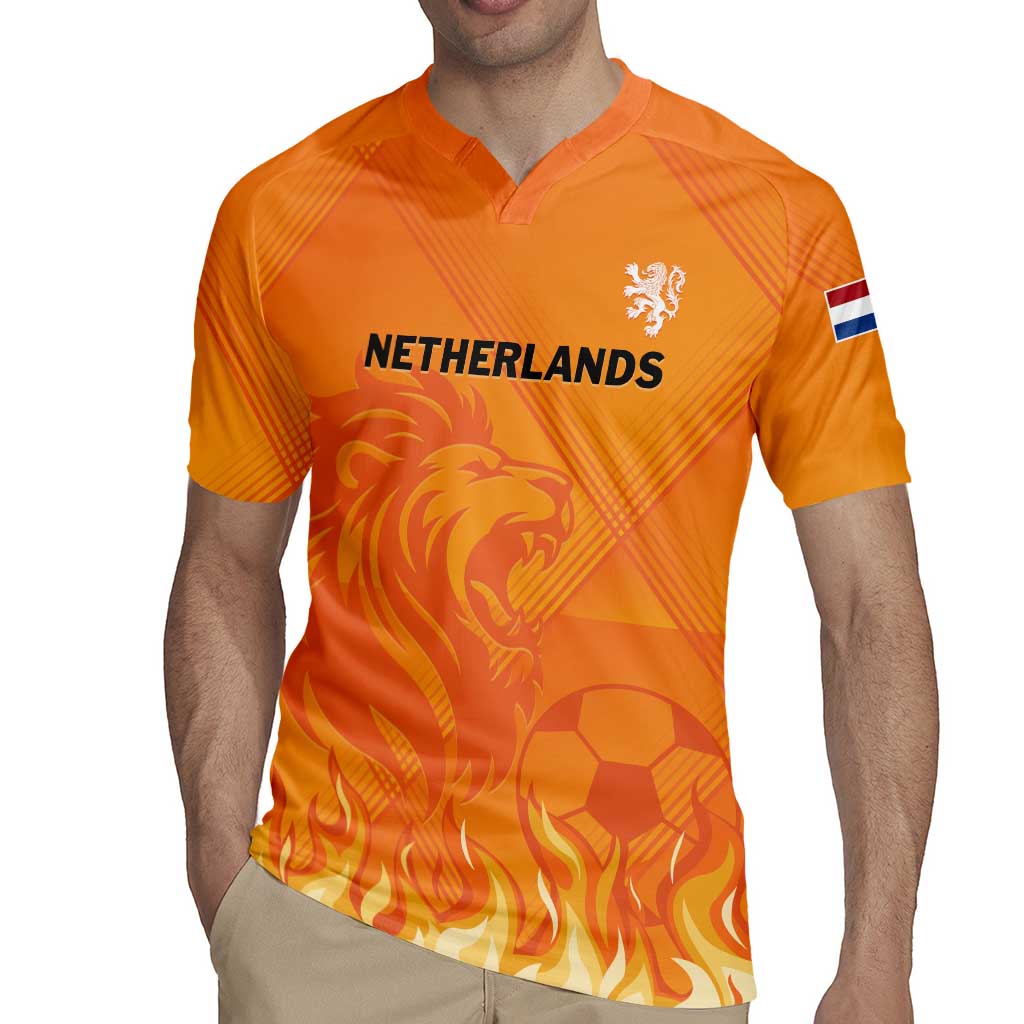 Custom Netherlands 2024 Football Rugby Jersey Holland Oranje Lions - Wonder Print Shop