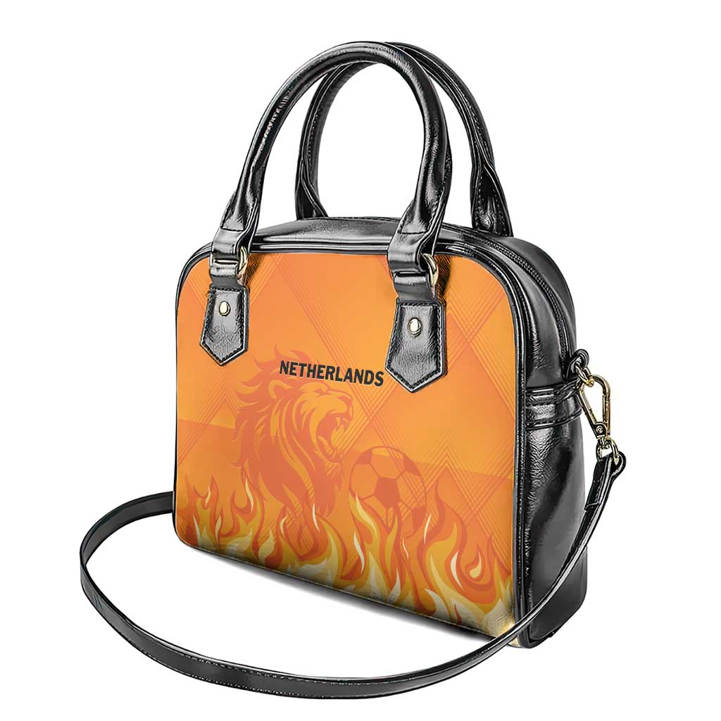 Netherlands 2024 Football Shoulder Handbag Holland Oranje Lions