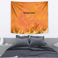 Netherlands 2024 Football Tapestry Holland Oranje Lions - Wonder Print Shop