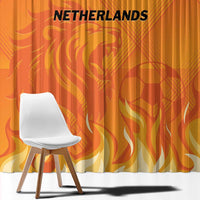 Netherlands 2024 Football Window Curtain Holland Oranje Lions - Wonder Print Shop