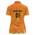 Custom Netherlands 2024 Football Women Polo Shirt Holland Oranje Lions - Wonder Print Shop