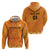 Custom Netherlands 2024 Football Zip Hoodie Holland Oranje Lions - Wonder Print Shop