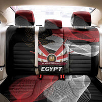 Egypt Revolution Day Back Car Seat Cover Steppe Eagle Lotus Flower - Wonder Print Shop
