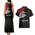 Personalized Egypt Revolution Day Couples Matching Tank Maxi Dress and Hawaiian Shirt Steppe Eagle Lotus Flower - Wonder Print Shop