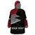 Personalized Egypt Revolution Day Wearable Blanket Hoodie Steppe Eagle Lotus Flower - Wonder Print Shop