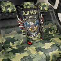 ARMY Birthday 2024 Back Car Seat Cover US 249th Anniversary - Wonder Print Shop