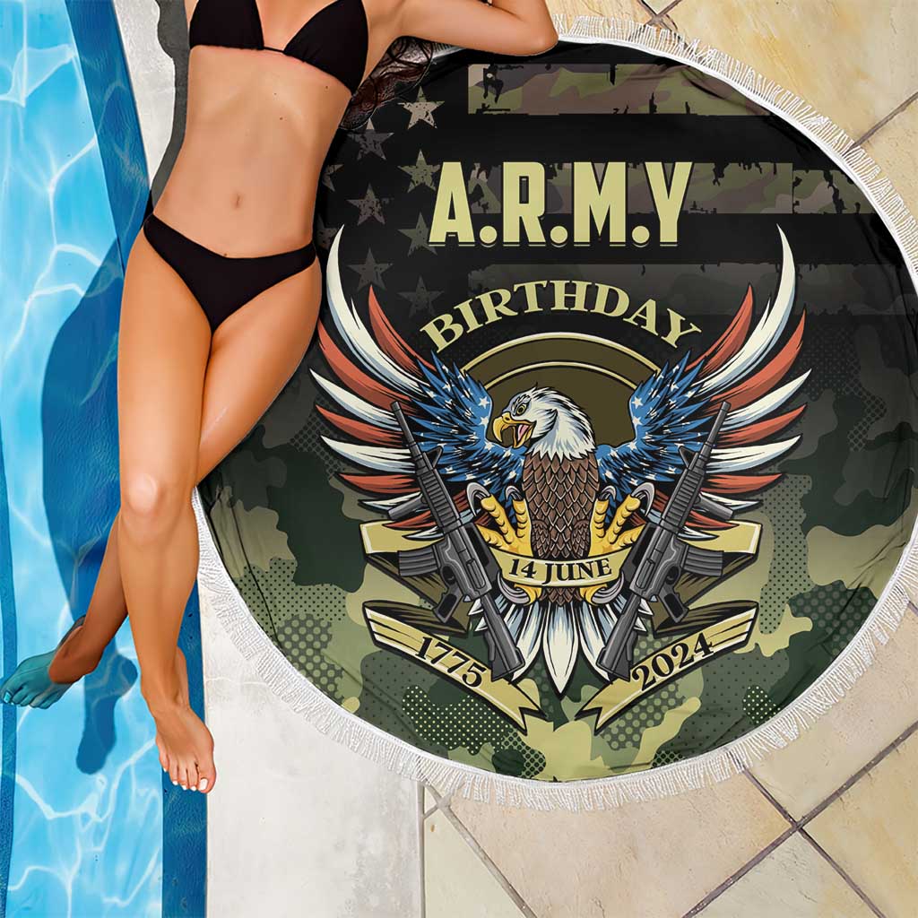 ARMY Birthday 2024 Beach Blanket US 249th Anniversary - Wonder Print Shop