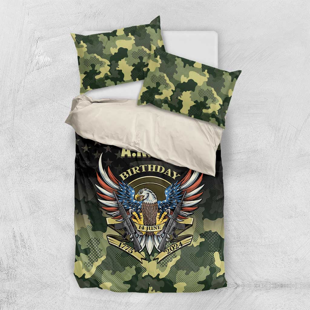 ARMY Birthday 2024 Bedding Set US 249th Anniversary - Wonder Print Shop