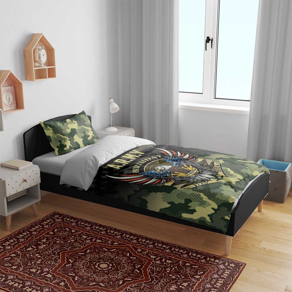 ARMY Birthday 2024 Bedding Set US 249th Anniversary - Wonder Print Shop
