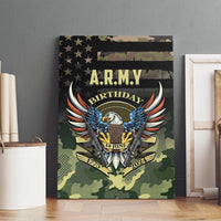 ARMY Birthday 2024 Canvas Wall Art US 249th Anniversary - Wonder Print Shop