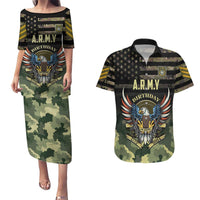 Personalized ARMY Birthday 2024 Couples Matching Puletasi and Hawaiian Shirt US 249th Anniversary - Wonder Print Shop