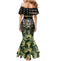 Personalized ARMY Birthday 2024 Family Matching Mermaid Dress and Hawaiian Shirt US 249th Anniversary - Wonder Print Shop