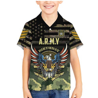 Personalized ARMY Birthday 2024 Family Matching Mermaid Dress and Hawaiian Shirt US 249th Anniversary - Wonder Print Shop