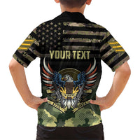 Personalized ARMY Birthday 2024 Family Matching Short Sleeve Bodycon Dress and Hawaiian Shirt US 249th Anniversary - Wonder Print Shop