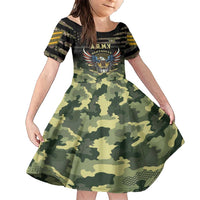 Personalized ARMY Birthday 2024 Family Matching Short Sleeve Bodycon Dress and Hawaiian Shirt US 249th Anniversary - Wonder Print Shop