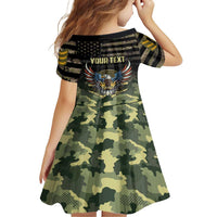 Personalized ARMY Birthday 2024 Family Matching Short Sleeve Bodycon Dress and Hawaiian Shirt US 249th Anniversary - Wonder Print Shop
