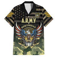 Personalized ARMY Birthday 2024 Family Matching Short Sleeve Bodycon Dress and Hawaiian Shirt US 249th Anniversary - Wonder Print Shop