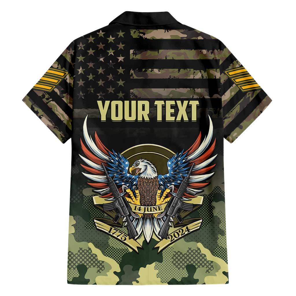Personalized ARMY Birthday 2024 Family Matching Short Sleeve Bodycon Dress and Hawaiian Shirt US 249th Anniversary - Wonder Print Shop
