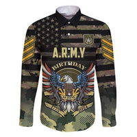Personalized ARMY Birthday 2024 Family Matching Short Sleeve Bodycon Dress and Hawaiian Shirt US 249th Anniversary - Wonder Print Shop