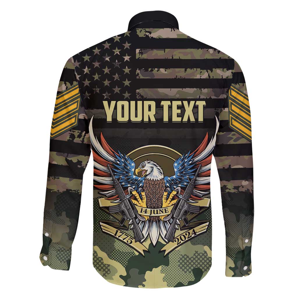 Personalized ARMY Birthday 2024 Family Matching Short Sleeve Bodycon Dress and Hawaiian Shirt US 249th Anniversary - Wonder Print Shop