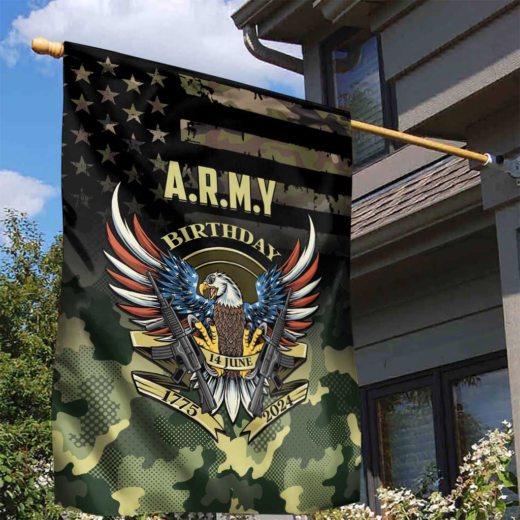 ARMY Birthday 2024 Garden Flag US 249th Anniversary - Wonder Print Shop