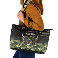 ARMY Birthday 2024 Leather Tote Bag US 249th Anniversary - Wonder Print Shop