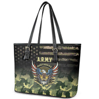 ARMY Birthday 2024 Leather Tote Bag US 249th Anniversary - Wonder Print Shop