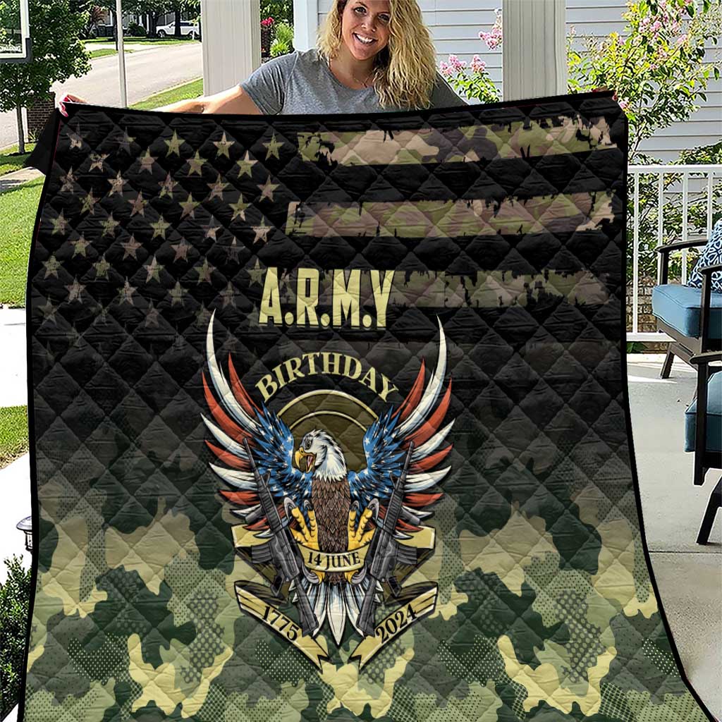 ARMY Birthday 2024 Quilt US 249th Anniversary - Wonder Print Shop
