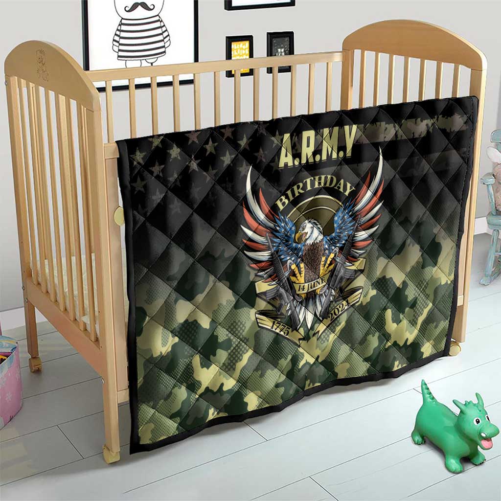 ARMY Birthday 2024 Quilt US 249th Anniversary - Wonder Print Shop