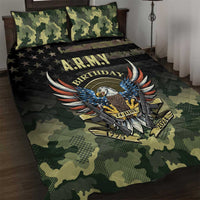 ARMY Birthday 2024 Quilt Bed Set US 249th Anniversary - Wonder Print Shop