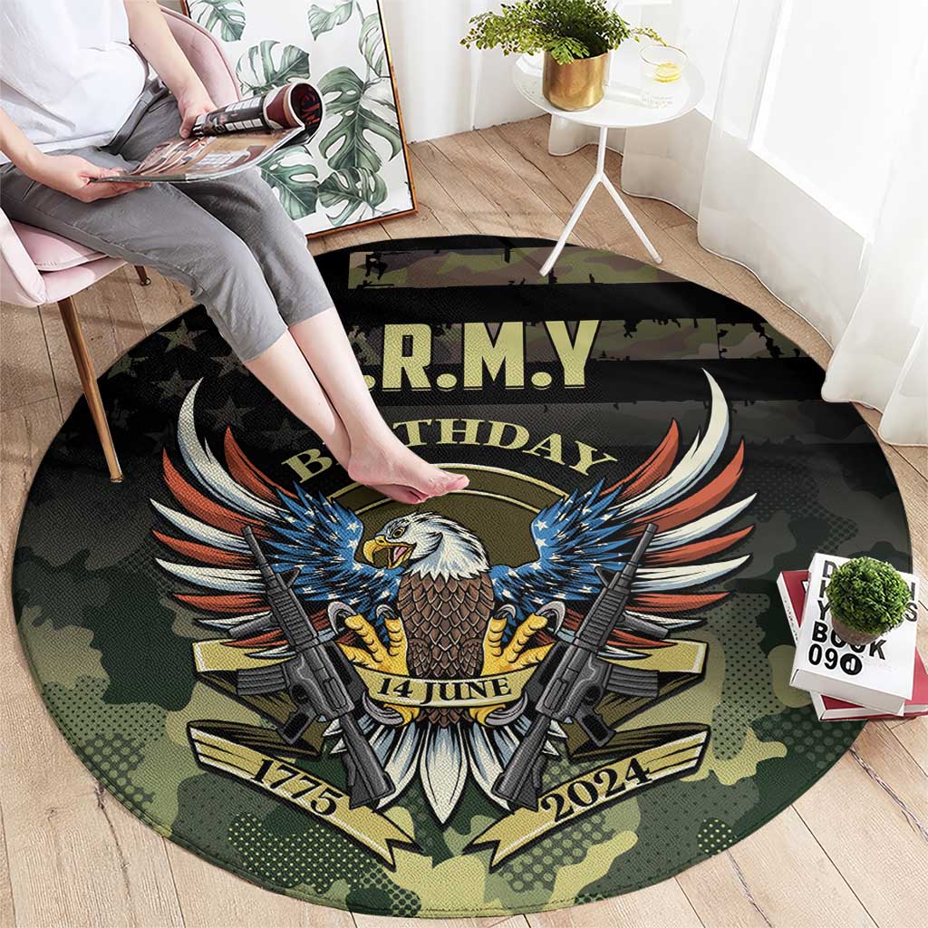 ARMY Birthday 2024 Round Carpet US 249th Anniversary