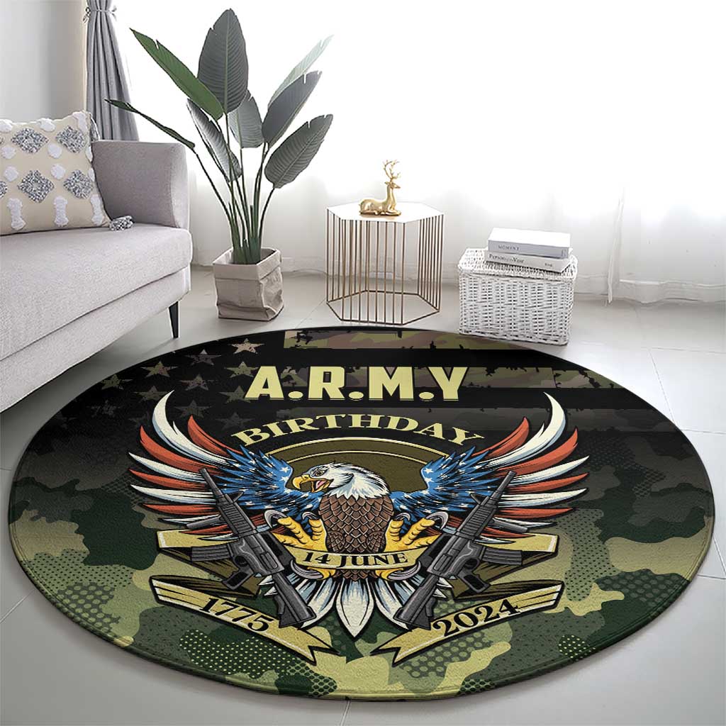 ARMY Birthday 2024 Round Carpet US 249th Anniversary