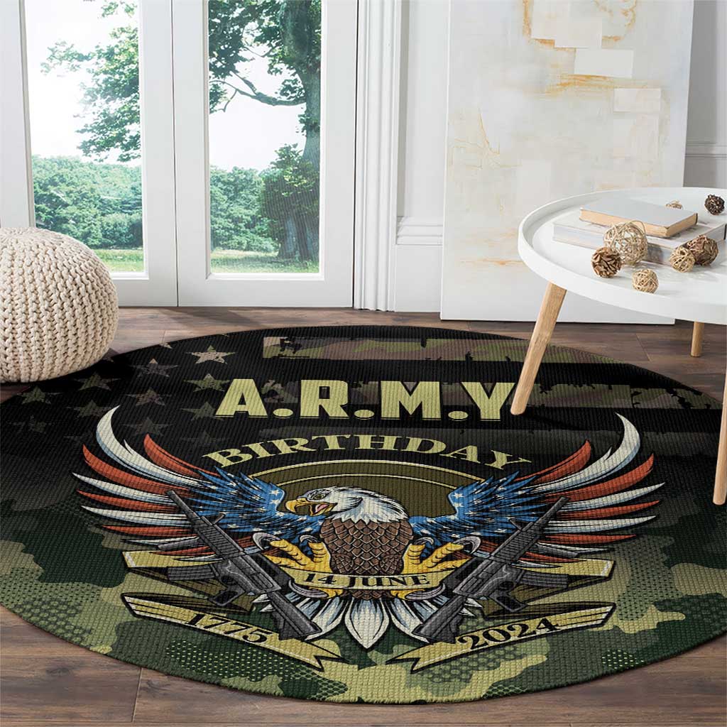 ARMY Birthday 2024 Round Carpet US 249th Anniversary