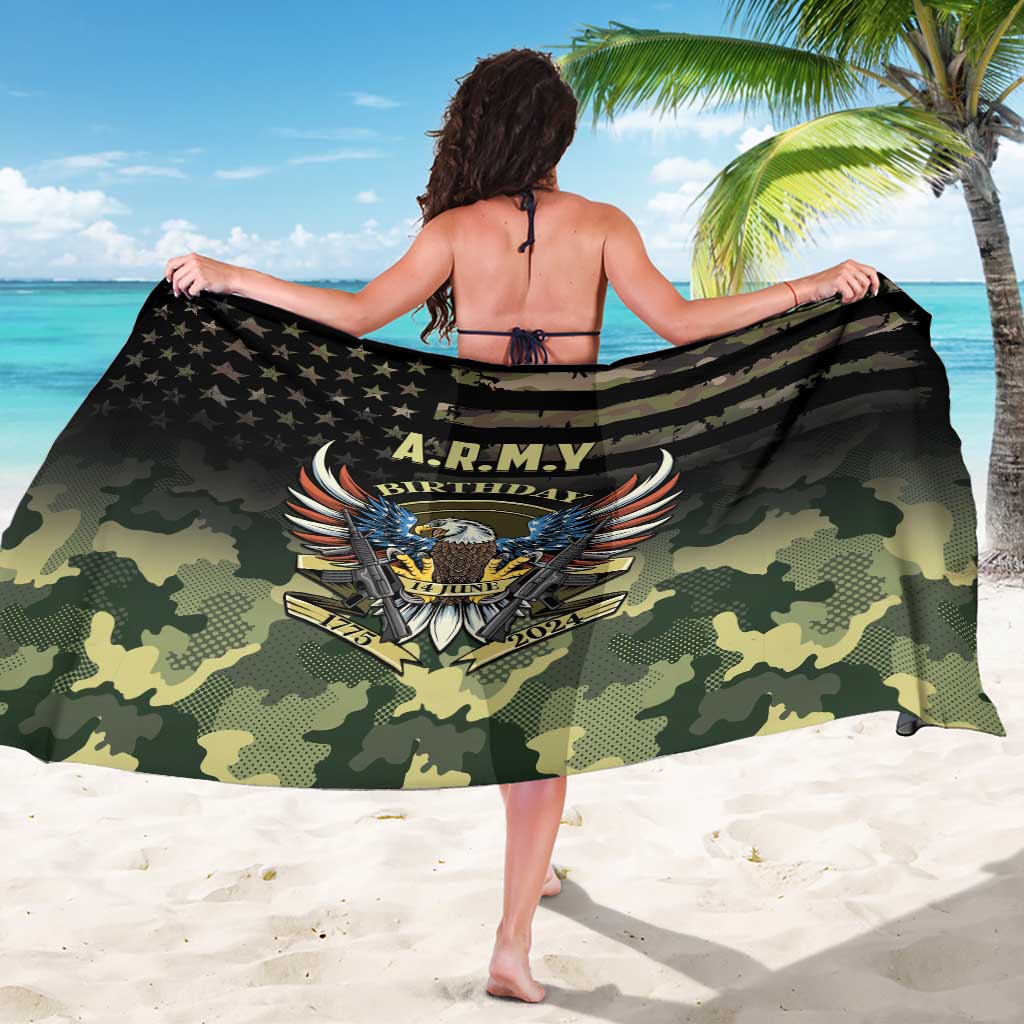 ARMY Birthday 2024 Sarong US 249th Anniversary - Wonder Print Shop