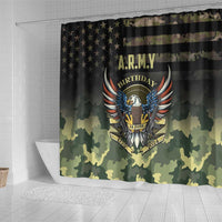 ARMY Birthday 2024 Shower Curtain US 249th Anniversary