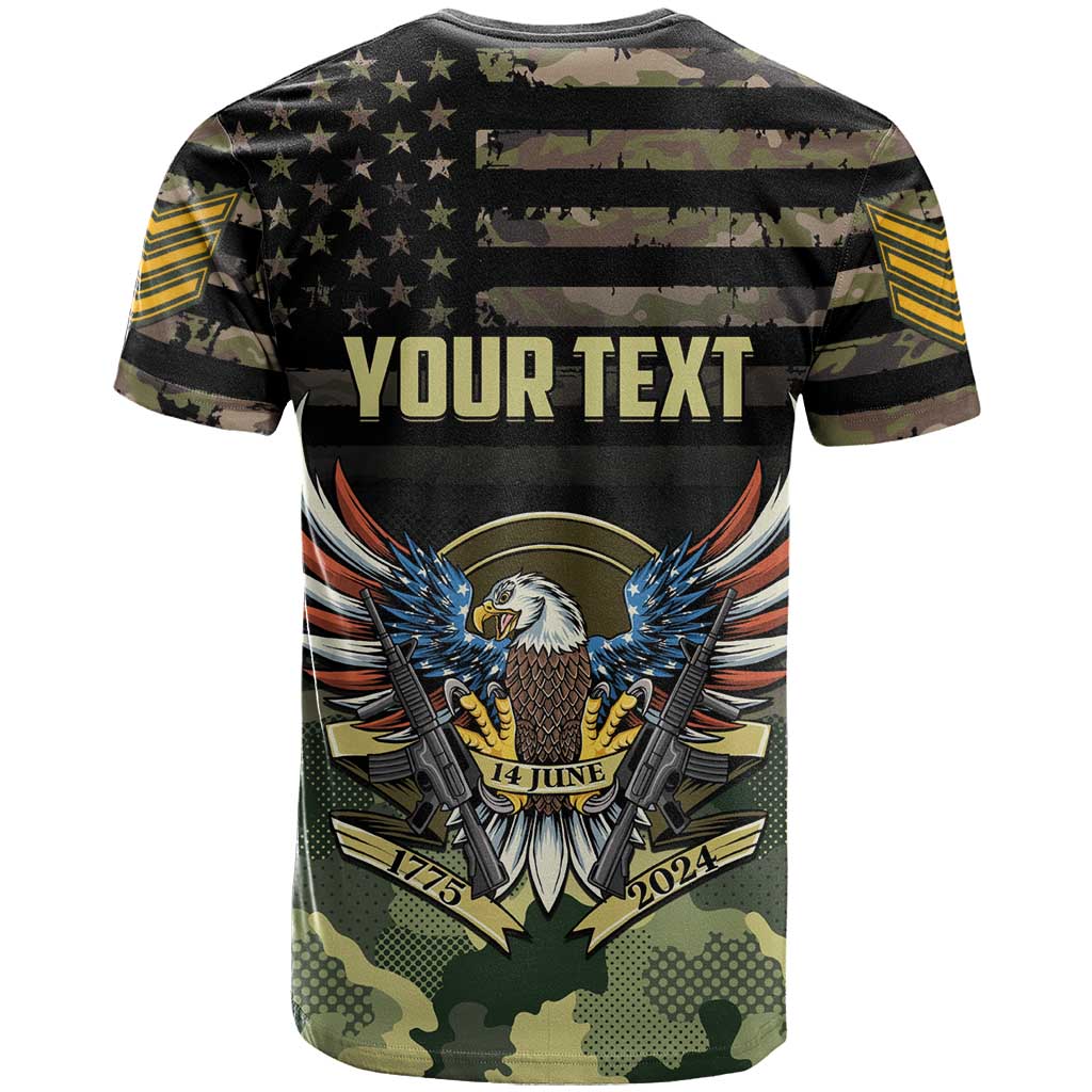 Personalized ARMY Birthday 2024 T Shirt US 249th Anniversary - Wonder Print Shop