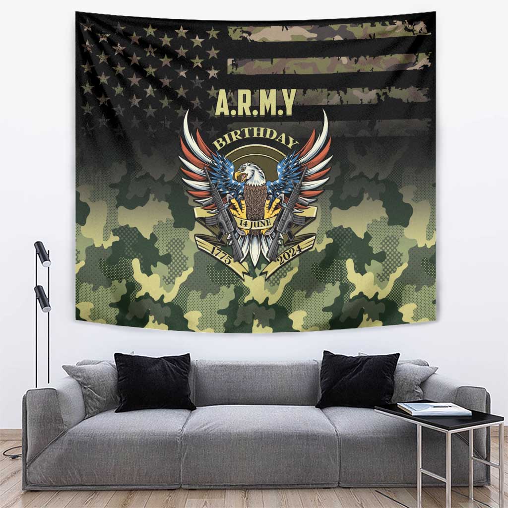 ARMY Birthday 2024 Tapestry US 249th Anniversary - Wonder Print Shop
