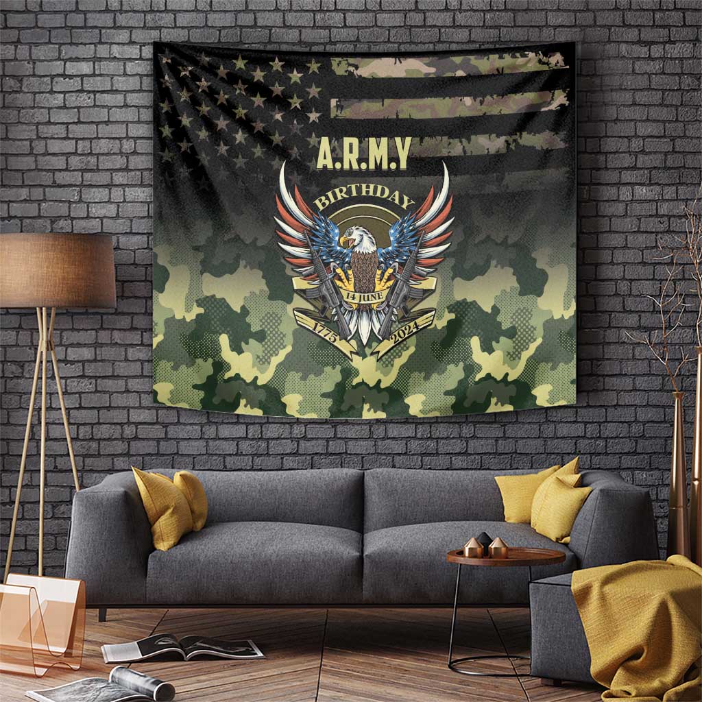 ARMY Birthday 2024 Tapestry US 249th Anniversary - Wonder Print Shop