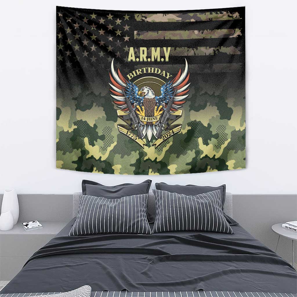 ARMY Birthday 2024 Tapestry US 249th Anniversary - Wonder Print Shop