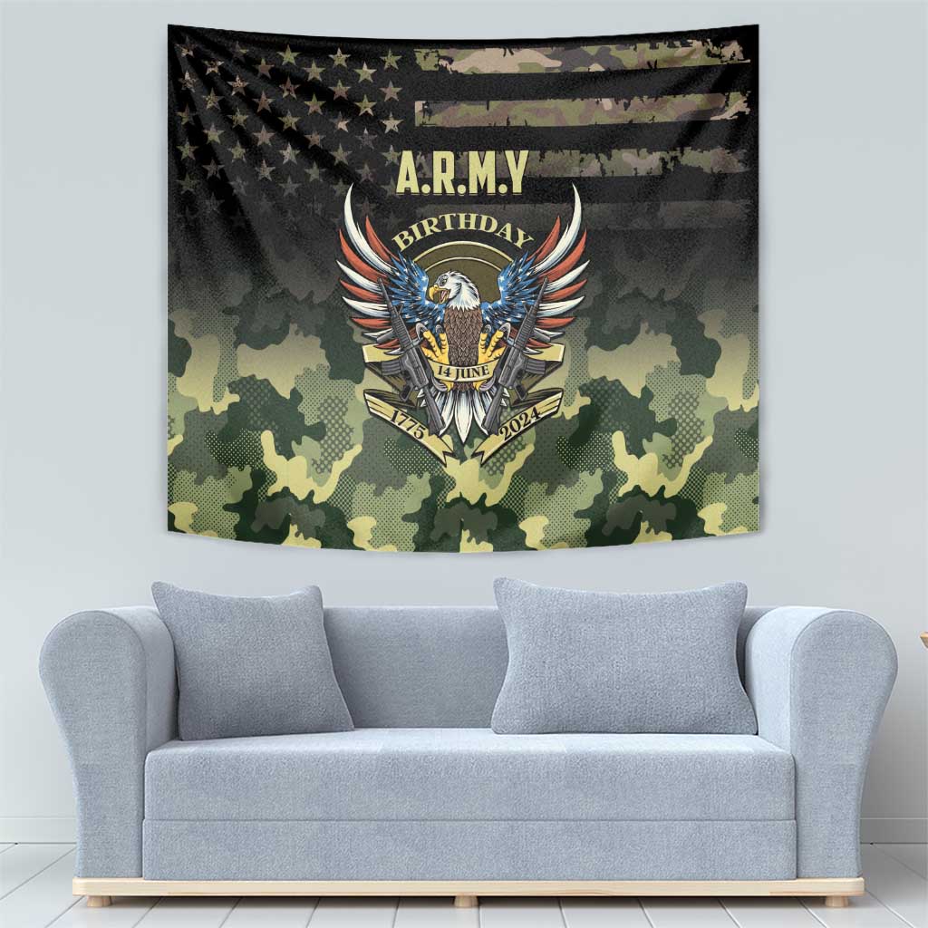 ARMY Birthday 2024 Tapestry US 249th Anniversary - Wonder Print Shop