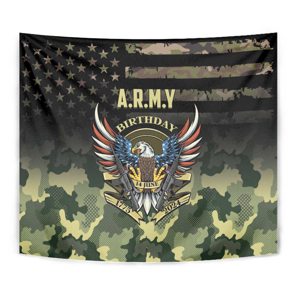 ARMY Birthday 2024 Tapestry US 249th Anniversary - Wonder Print Shop