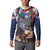 Personalized Puerto Rico 4th of July Button Sweatshirt USA Statue of Liberty El Morro