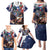 Personalized Puerto Rico 4th of July Family Matching Puletasi and Hawaiian Shirt USA Statue of Liberty El Morro