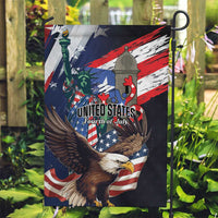 Puerto Rico 4th of July Garden Flag USA Statue of Liberty El Morro