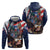 Personalized Puerto Rico 4th of July Hoodie USA Statue of Liberty El Morro