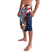 Personalized Puerto Rico 4th of July Lavalava USA Statue of Liberty El Morro