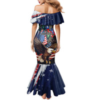 Personalized Puerto Rico 4th of July Mermaid Dress USA Statue of Liberty El Morro